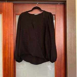 Black blouse from Zara